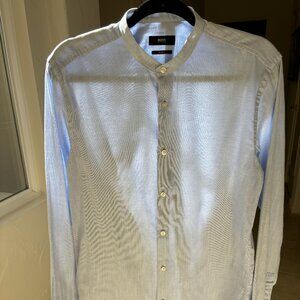 HUGO BOSS | Dress Shirt (Mandarin Collar)